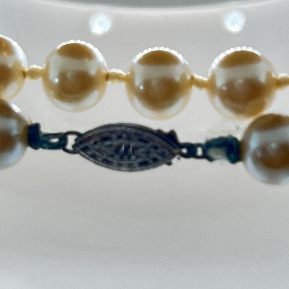 VTG Champagne Colored Richelieu 38" Simulated/Faux Pearl Necklace-Dead Stock-NIB - Picture 7 of 12